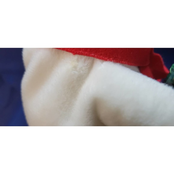 Vintage Coca Cola Polar Bear Plush 1998 Red Scarf and Coke Bottle 6" Bean Bag - Picture 2 of 12